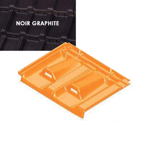 TUILE CHATIERE RESIDENCE NOIR GRAPHITE FIN